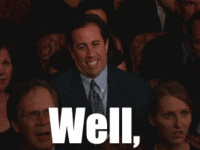 Seinfeld GIF of WELL THAT IS ENOUGH FOR ME, LEAVES