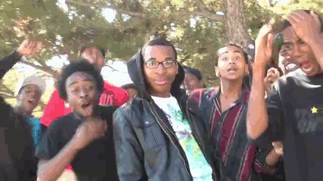 reaction meme of Supa Hot Fire winning a rap battle