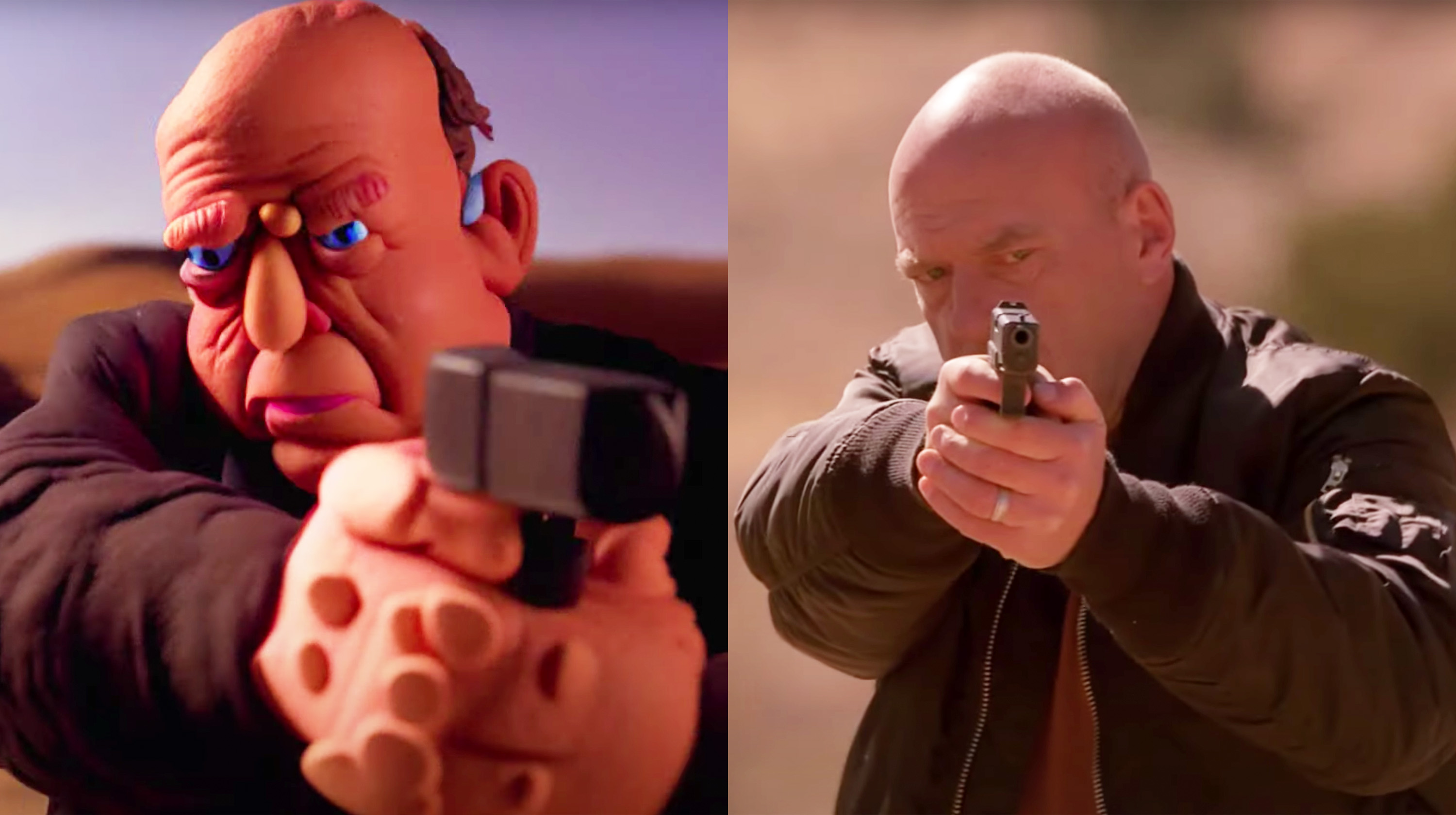 AI Video example of hank from breaking bad.