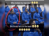 Blud Thinks He’s On The Team Meme example.