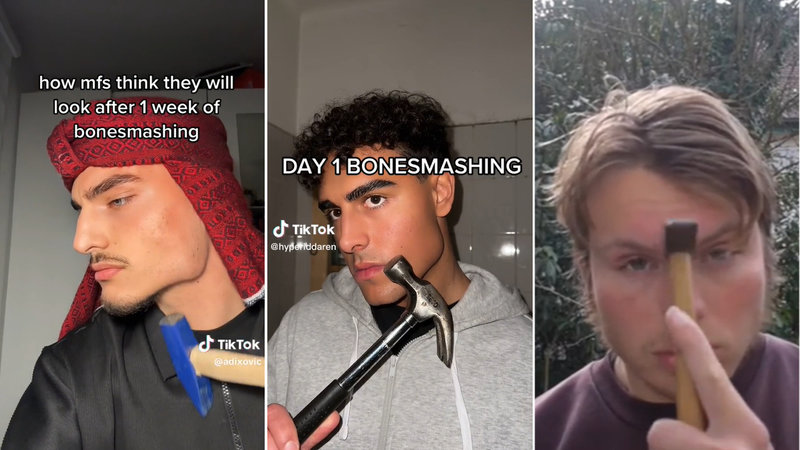 Three Bonesmashing tiktoks