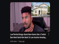 LowTierBalrog / LowTierGod YouTube Thumbnails meme and image example.