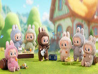 Labubu collectible figures and plushes example image.