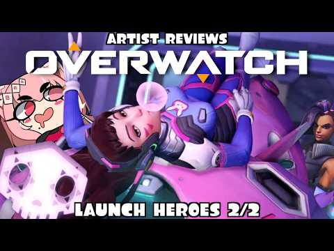 ARTIST GETS NERFED BY OVERWATCH HEROES