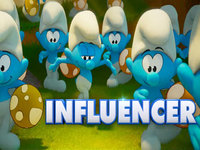 Influencer Smurf image example.