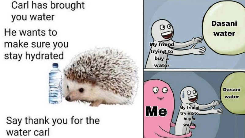 Hydration memes from the following collection.