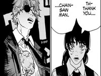 Thank you chainsaw man meme.
