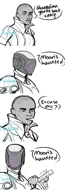 GuaRdian youRE back EARIY SEAVMIANC (mooris haunted SEA NACHME Excuse me?? MALMN We (Mooris \haunted KA-KLIK